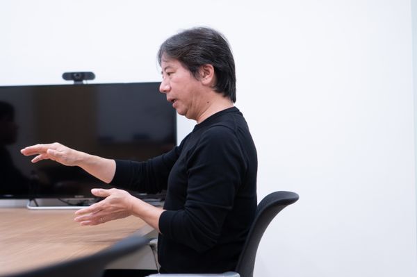 インタビュー写真